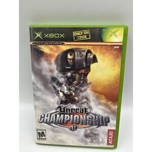 Unreal Championship (Original Xbox) Complete w/ Manual CIB - Tested